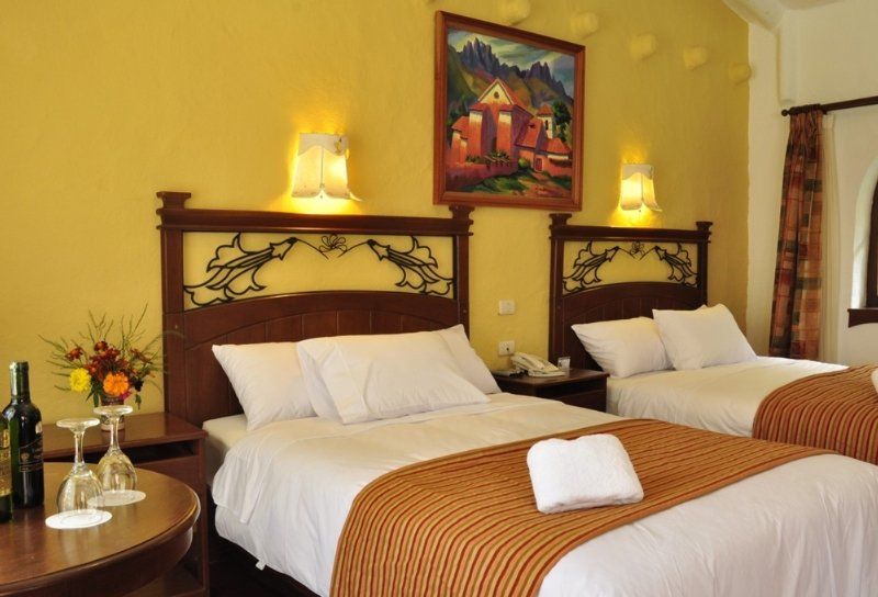 Hotel Hacienda Del Valle 우루밤바 외부 사진