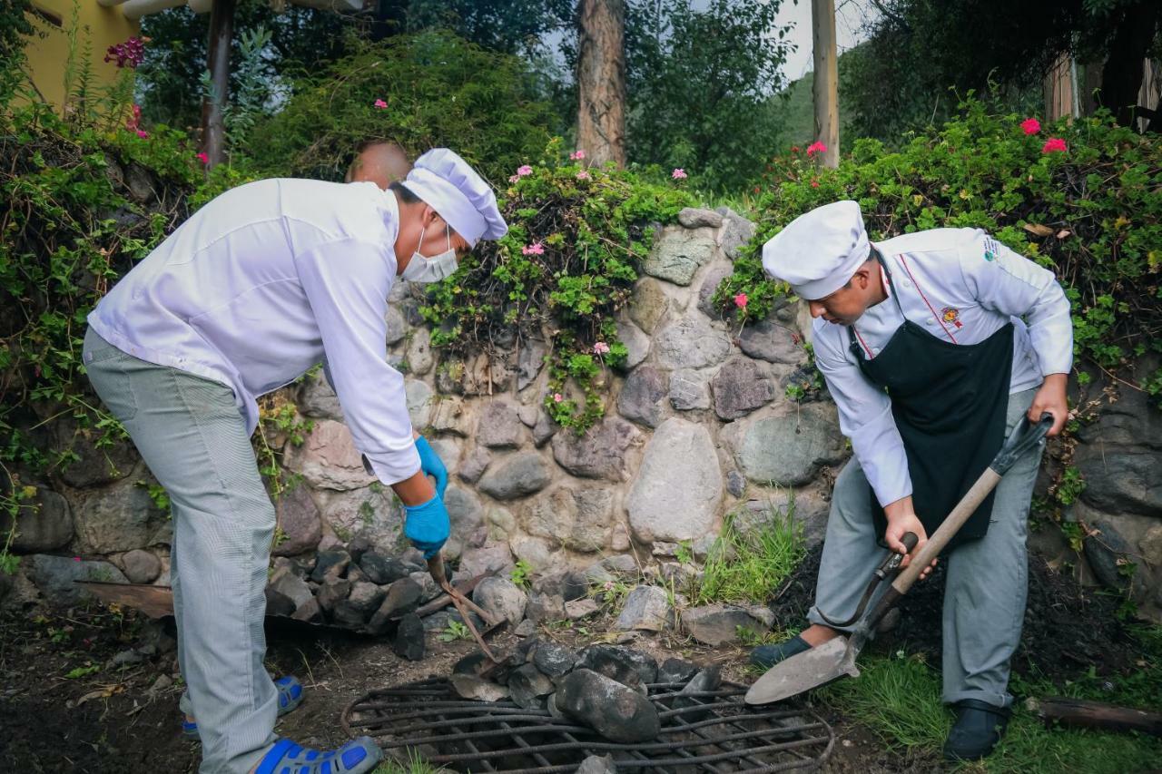Hotel Hacienda Del Valle 우루밤바 외부 사진